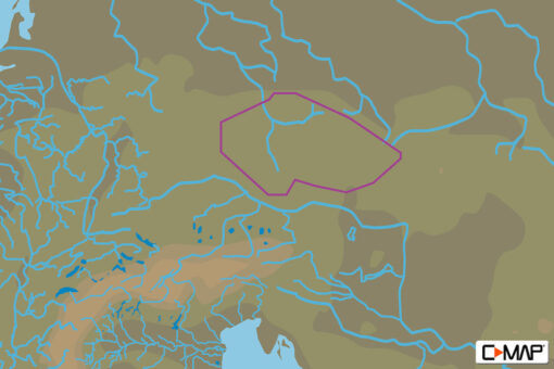 C-MAP EN-Y086 - Czech Waters - MAX-N+ - European - Local
