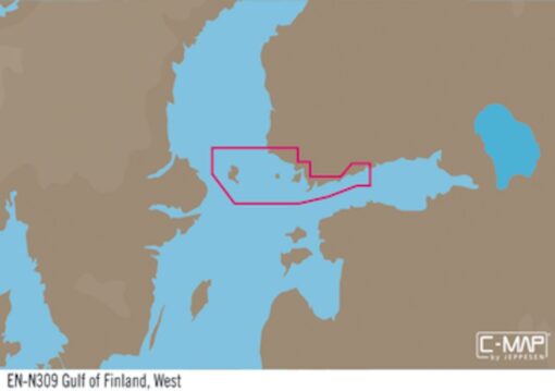 C-MAP EN-Y309 : Gulf of Finland  West