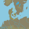 C-MAP EN-Y332 : MAX-N+ L: LIMFJORDEN TO SWINOUJSCIE : North and Baltic Seas - Local