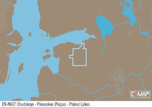 C-MAP EN-Y607 : Chudskoye-Pskovskoe  Peipus-Pskov  Lakes