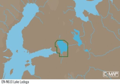 C-MAP EN-Y610 : Lake Ladoga