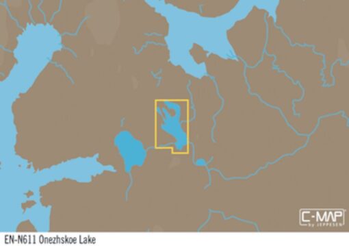 C-MAP EN-Y611 : Onezhskoe Lake
