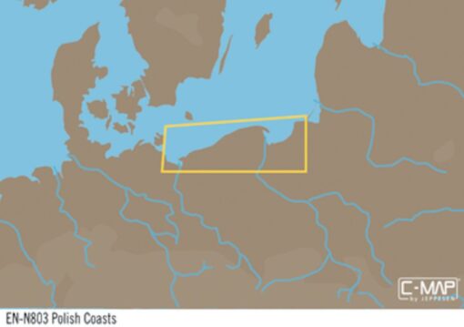 C-MAP EN-Y803 : Polish Coasts