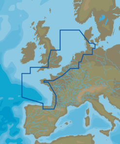 C-MAP EW-N227 - North-West European Coasts - MAX-N - European - Wide