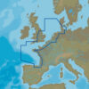 C-MAP EW-N227 : North-West European Coasts