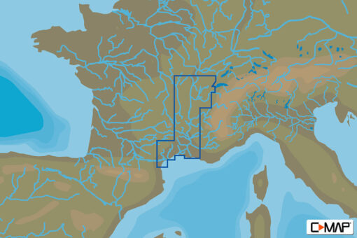 C-MAP EW-N234 : France South Inland Waters