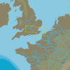 C-MAP EW-N328 : MAX-N L: COLCHESTER TO EASTBOURNE AND THAMES : West European Coasts - Local