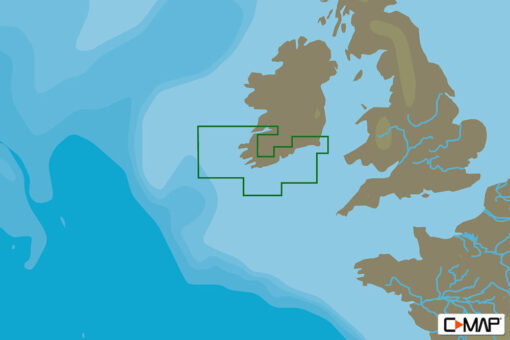 C-MAP EW-N333 - Ireland West And South West Coasts - MAX-N-European-Local