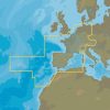 C-MAP EW-Y060: MAX-N+ C: CNTRL - WEST EURO CONTL