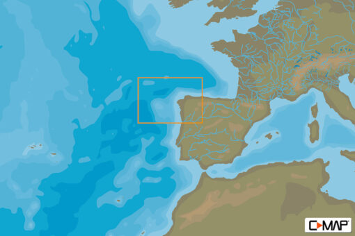 C-MAP EW-Y313 : MAX-N+ L: GALICIA : West European Coasts - Local