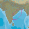 C-MAP IN-N214 - India North East Coasts - MAX-N - Asia - Local