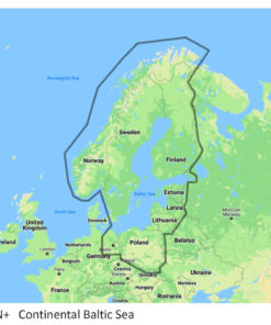 C-MAP MAX-N+ Continental Chart -  Baltic Sea