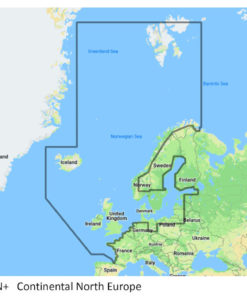 C-MAP MAX-N+ Continental Chart -  North Europe