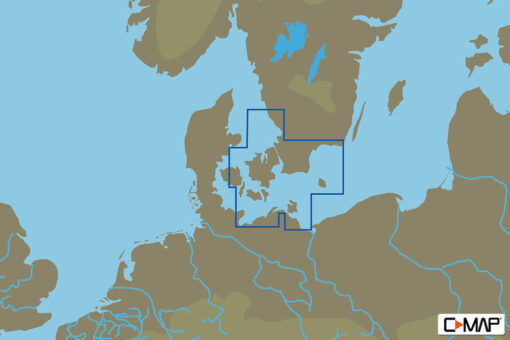 C-MAP MAX-N+ L: VARBERG TO LUBECK