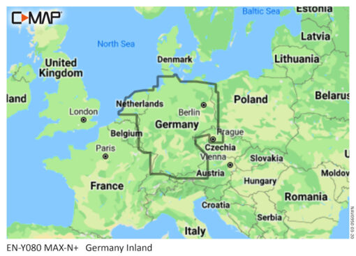 C-MAP MAX-N+ Local Chart Germany Inland