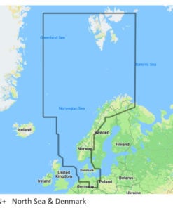 C-MAP MAX-N+ Wide Chart North Sea & Denmark