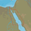 C-MAP ME-N008 : Egyptian Red Sea Coasts