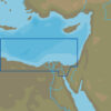 C-MAP ME-N014 : MAX-N L: EGYPTIAN MEDITERRANEAN COAST : Red Sea