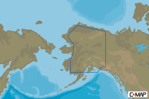 C-MAP NA-N029 - Alaska Lakes - MAX-N - AMER - Lakes Regional