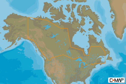 C-MAP NA-N048 - Canada Lakes - MAX-N - AMER - Lakes Regional