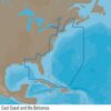 C-MAP NA-Y022 : Côte Est des Etats-Unis et Bahamas