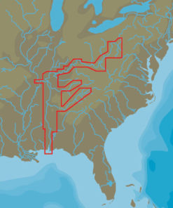 C-MAP NA-Y039 - US. Rivers: Oh