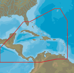 C-MAP NA-Y065 - The Caribbean & Central America - MAX-N+ - AMER - Wide