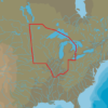 C-MAP NA-Y072 - US. Lakes: North Central - MAX-N+ - AMER - Lake Insight HD