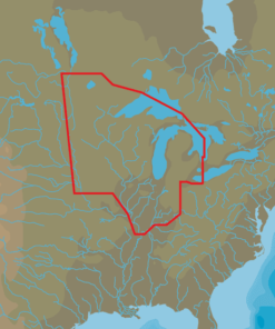 C-MAP NA-Y072 - US. Lakes: North Central - MAX-N+ - AMER - Lake Insight HD