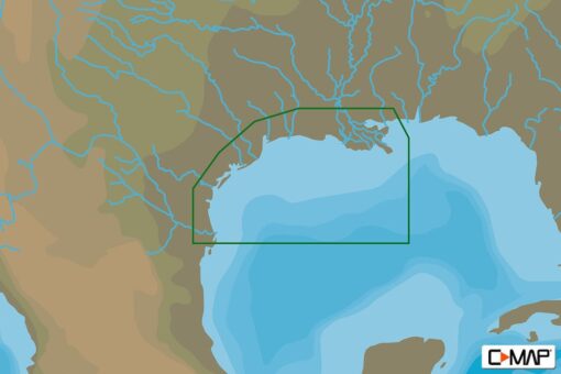 C-MAP NA-Y945 : New Orleans to Brownsville