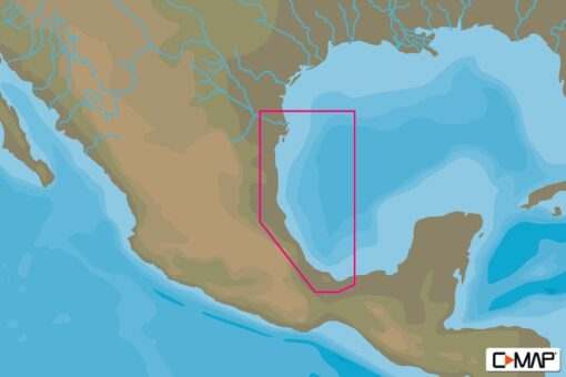C-MAP NA-Y946 : Brownsville  TX to Coatzacoalcos  MX
