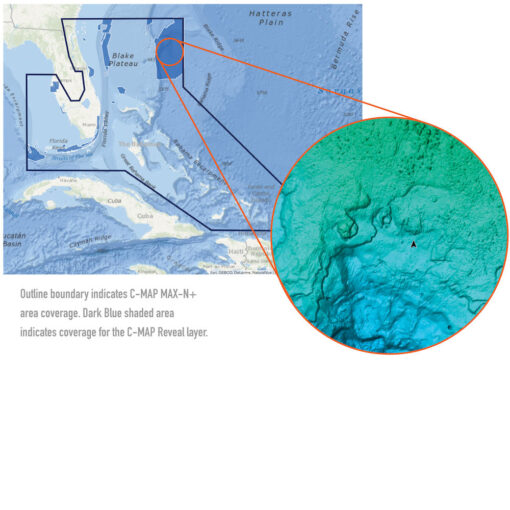 C-MAP REVEAL: FLORIDA AND THE BAHAMAS