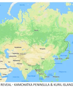 C-MAP REVEAL Kamchatka Peninsula & Kuril Islands