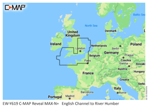 C-MAP Reveal MAX-N+ North Channel to Firth of Forth