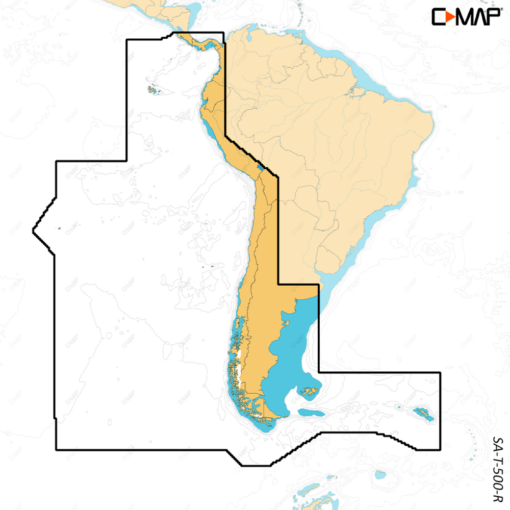 C-MAP REVEAL X COSTA RICA, CHILE AND FALKLANDS