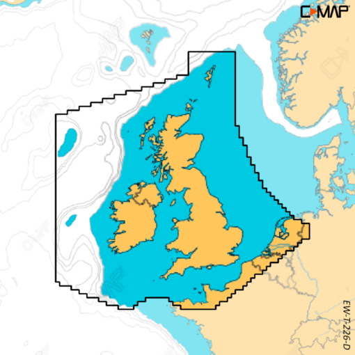 C-MAP REVEAL X UNITED KINGDOM