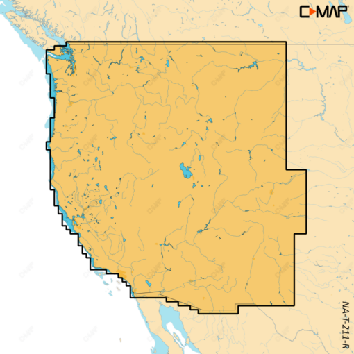 C-MAP REVEAL X US LAKES. NORTH WEST