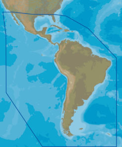 C-MAP SA-N038 - South America & Carib - MAX-N - South America - Continental