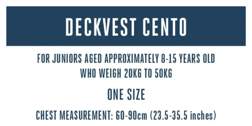 SPINLOCK Deckvest Cento Junior 100N  Lifejacket Harness - Image 3