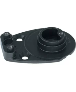 Harken | Bottom Plate with Helicoils - 75 mm Black Magic Footblock