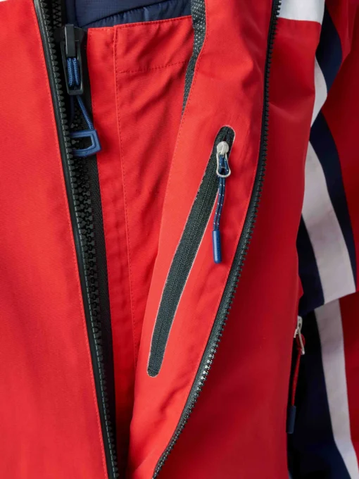 Henri Lloyd Mens Sail Jacket (2024) RED - Image 8
