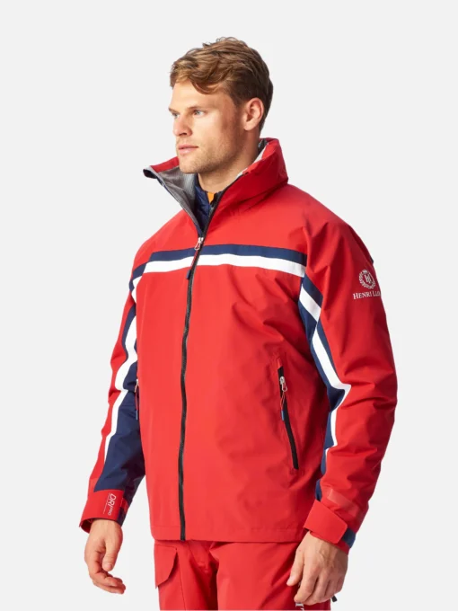 Henri Lloyd Mens Sail Jacket (2024) RED - Image 2