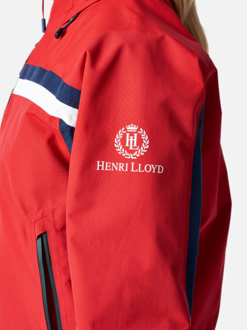 Henri Lloyd Womens Sail Jacket (2024) Red - Image 6