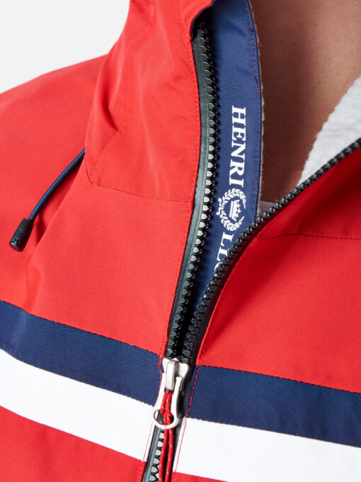 Henri Lloyd Womens Sail Jacket (2024) Red - Image 8