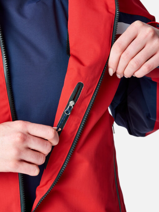 Henri Lloyd Womens Sail Jacket (2024) Red - Image 12