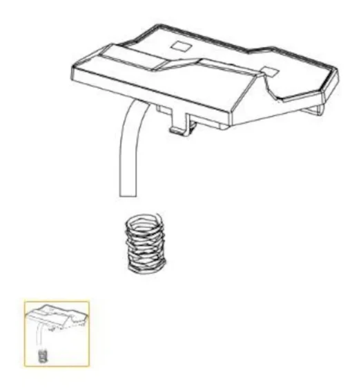 Lowrance Button,  Rear Left Kit
