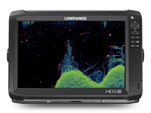 Lowrance HDS-12 Carbon ROW with HST-WSBL Skimmer Transducer and StructureScan 3D Bundle: