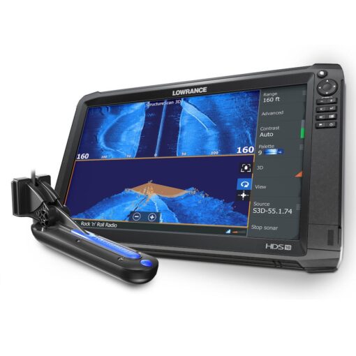 Lowrance HDS-16 Carbon ROW with StructureScan® 3D Module and StructureScan® 3D Transducer - image 2