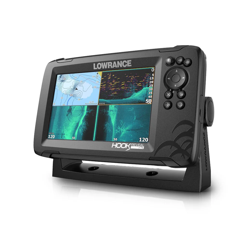 LOWRANCE HOOK REVEAL 7 CHARTPLOTTER/FISHFINDER ICE