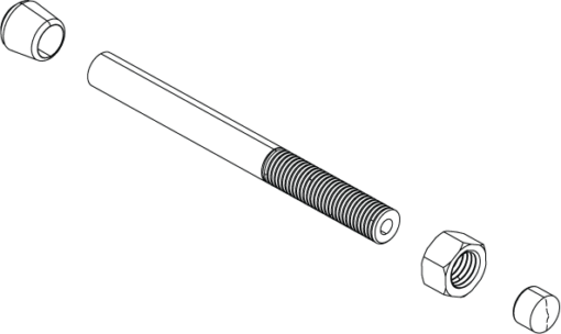 Lowrance Rod,  Stabilizer Kit